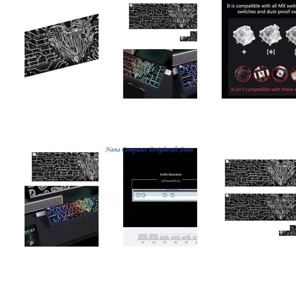 F68C 64/74 Teclares impresión impresión KeyCaps amor Sublimaciones perfil originales Teckcap retroiluminación