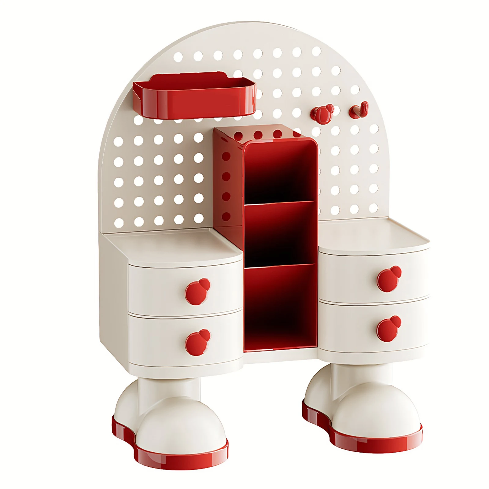 

Креативный настольный органайзер с ящиками, пластиковый органайзер для канцелярских принадлежностей для офиса, школы, дома, макияжа и рабочего стола