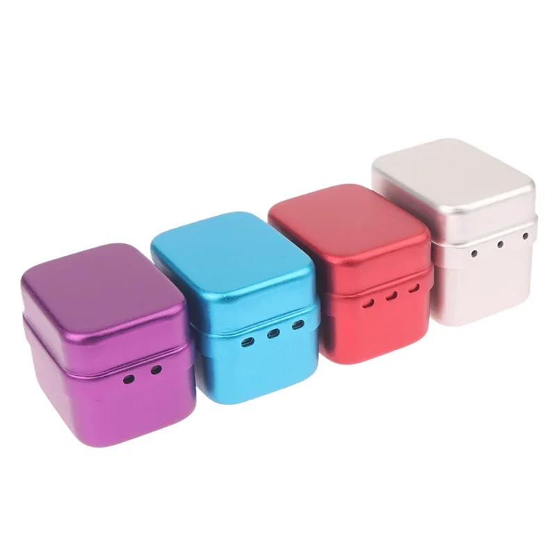 

30 Holes Aluminum Dental Disinfection Box Autoclave Sterilizer Case Files Holder With Holes For Dentist Cleaning Stand Autoclave