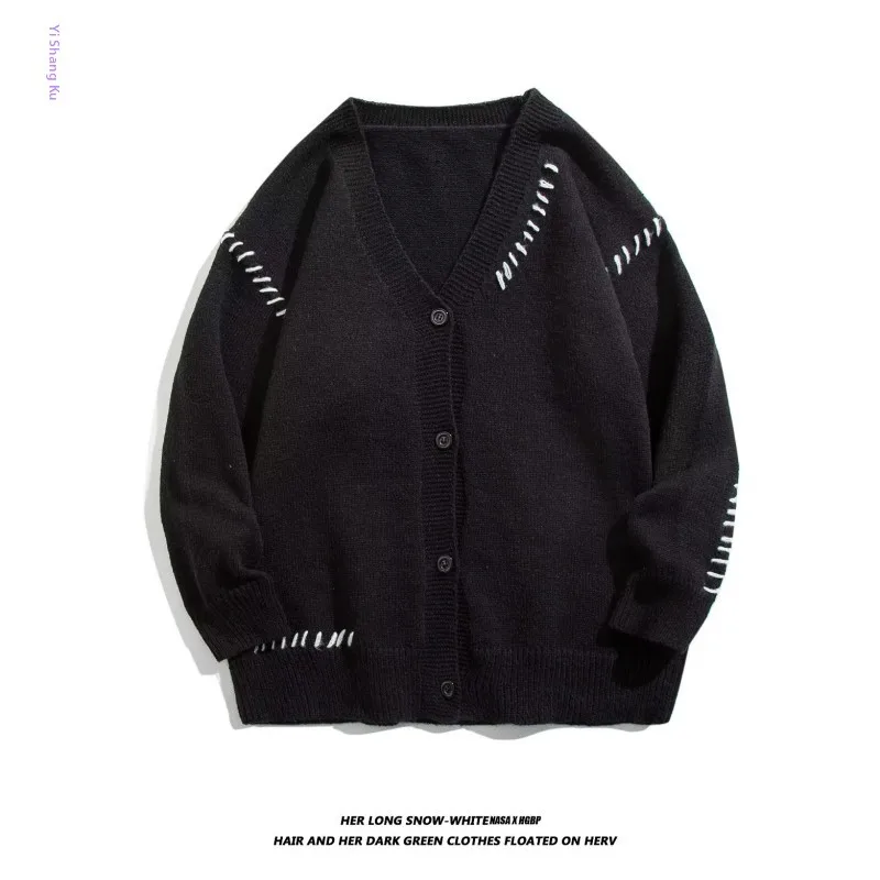 Black lightweight topstitched