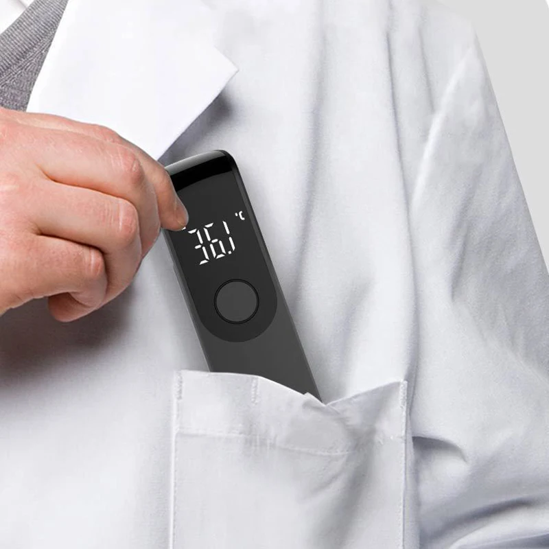Medical Temperature Infrared Thermometer Forehead Digital Non-contact Thermomete or Finger Blood oxygen saturation Oximeter LED