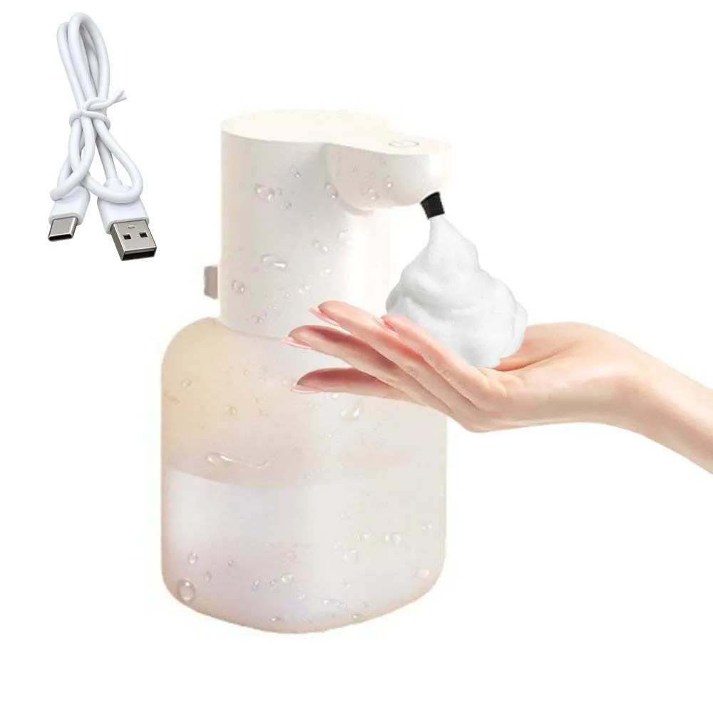520ml Capacity Automatic Sensor Soap Dispenser USB Rechargeable Liquid/Foam Hand Sanitizer Dispenser Contactless Operation