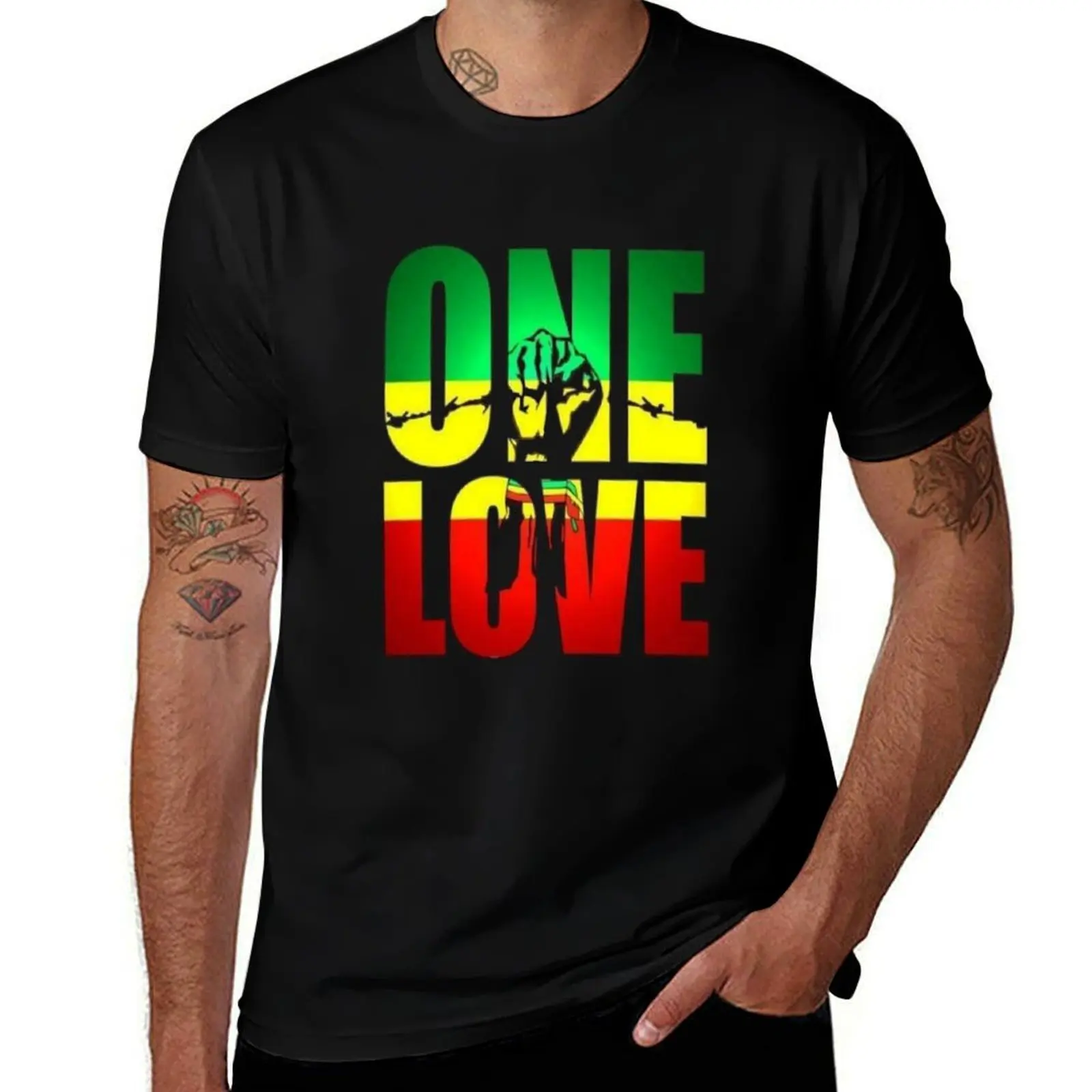one love T-Shirt Comfortable Daily Wear Tee T-Shirt