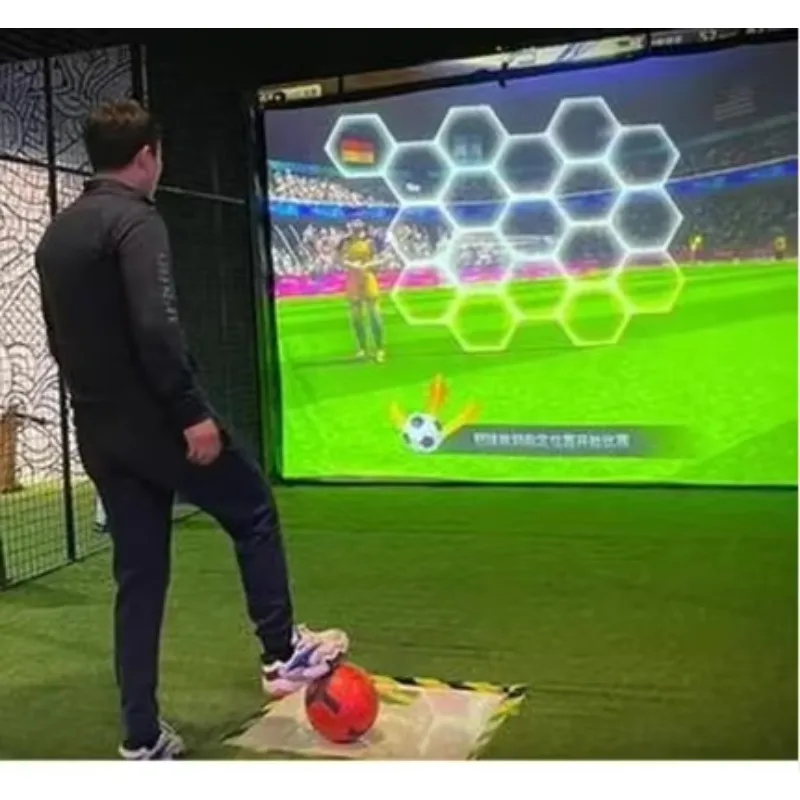 120FPS Fast Response Children Soccer Training Interactive Game Football Exercise Equipment Interactive Projection For Playground
