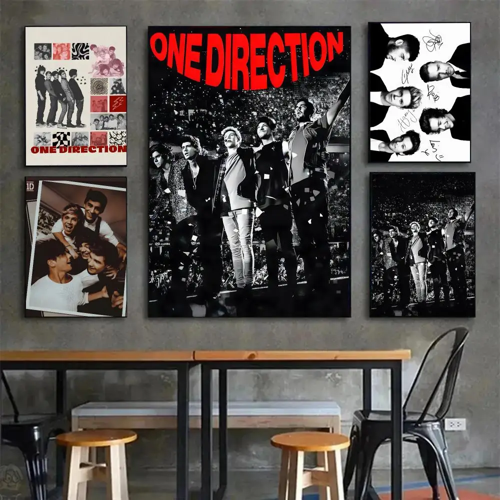 Band Pop One Direction Poster Painting Wall Art Mural for Living Room Home Decor and Gifts