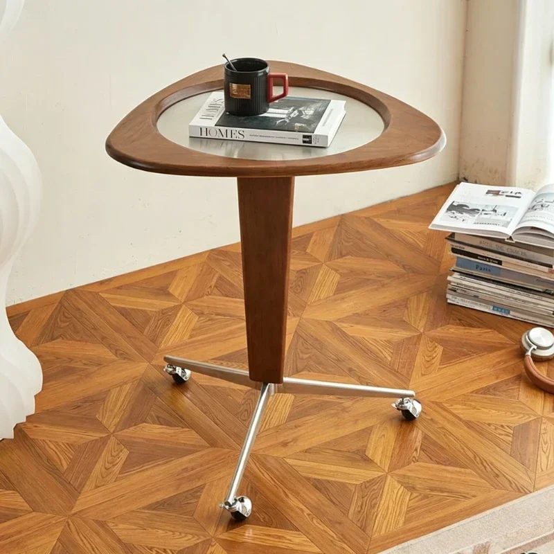New Adjustable Height Coffee Tables Stable Movable Side Table Sturdy Frame Italian Minimalist Modern Style Living Room Furn