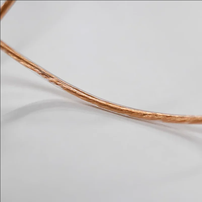 40core 1.25mm single crystal copper headphone cable 10meters