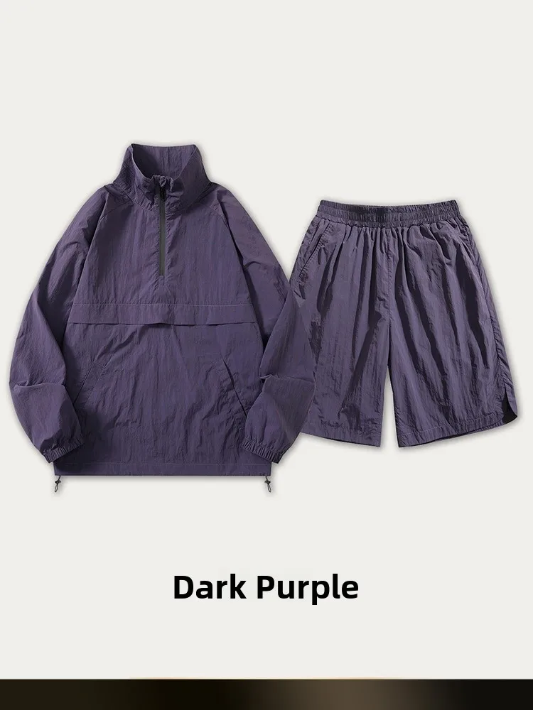 

Летний новый американский ретро-комплект NTED: тонкая солнцезащитная одежда UPF50 для активного отдыха, повседневный цветной комплект для защиты от солнца для молодежи