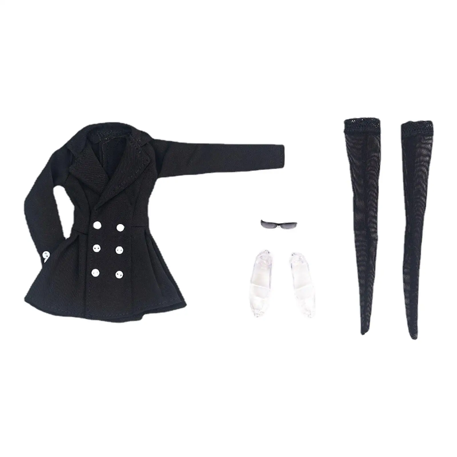 1/6 Scale Female Figure Doll Clothes with accessories Fashion for 12"