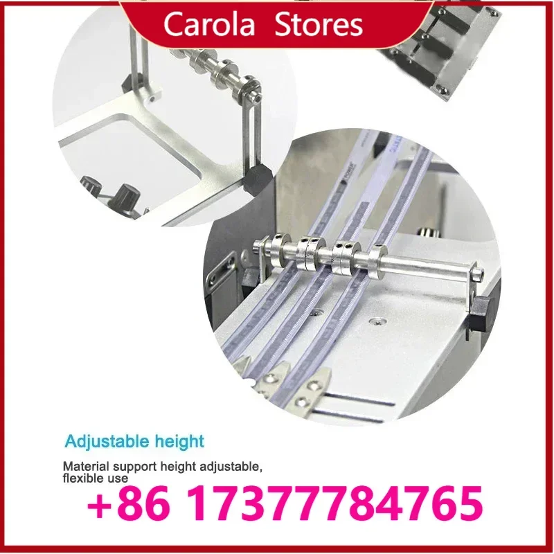 Tubular Vibration Feeder 3 Tube Design 100MM Width Adjustable Amplitude SMT Pick and Place Machine Accessories