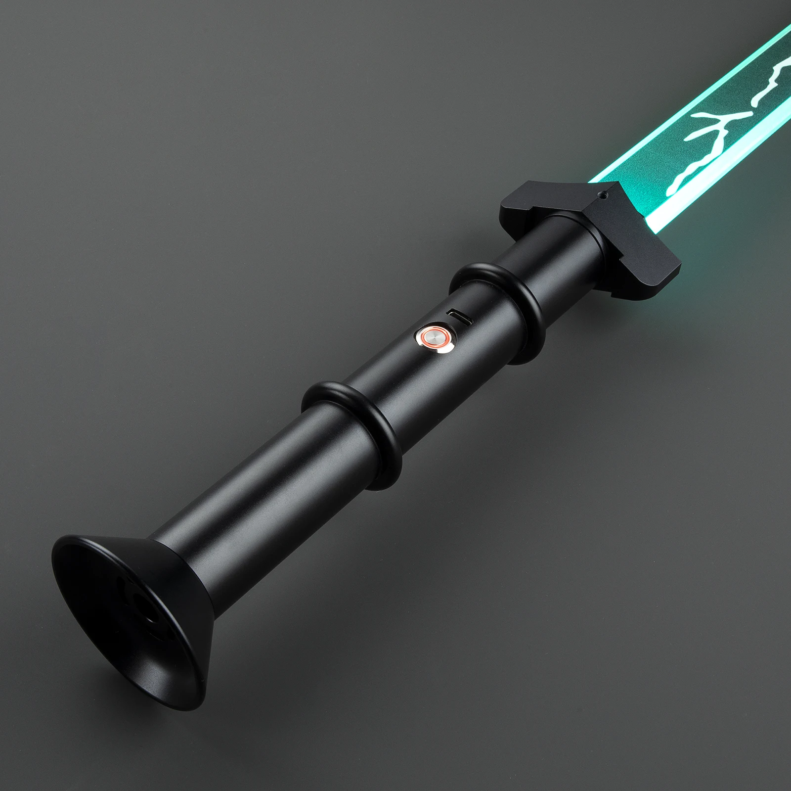 DamienSaber Xeno3.0 Heavy Dueling Light Saber Infinite Color Changing with 34 Sound Fonts Sensitive Smooth Swing Metal Hilt