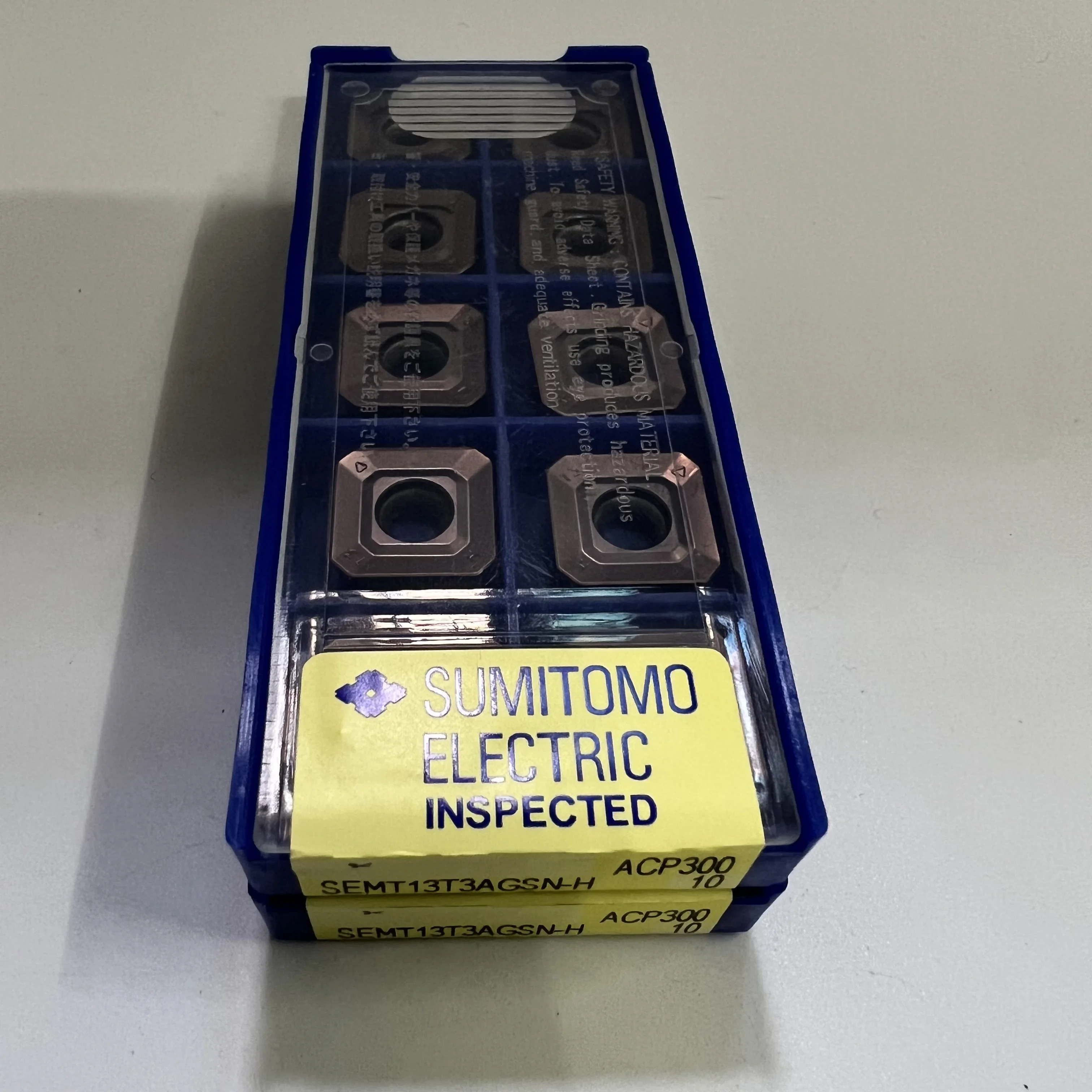 

10PCS SEMT13T3AGSN-H ACP300 CNC Carbide Milling tool Turning tool