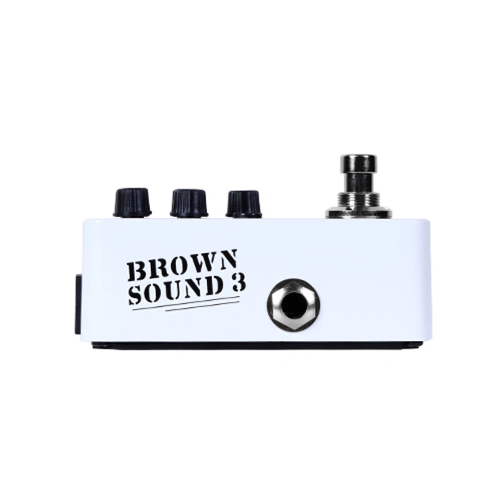 MOOER 005 Guitar Effect Pedal Brown Sound 3 Digital Preamp Electric Acoustic Dual Channel Preamp Preamplifier True Bypass