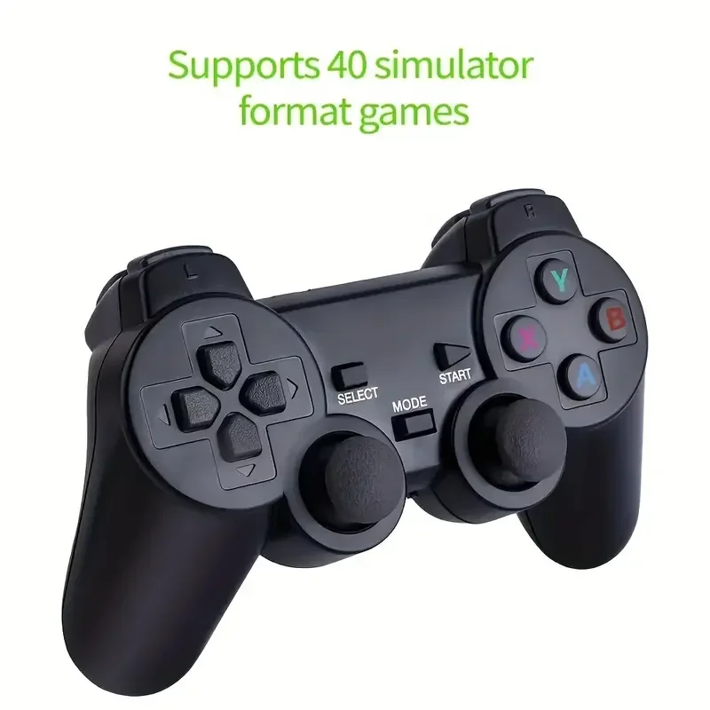 M8 Game Stick 4K HDMI Output for TV Video Game Console Built-in 20000+ Games 9 Emulators 64GB Retro Gaming Console for PS1 SFC