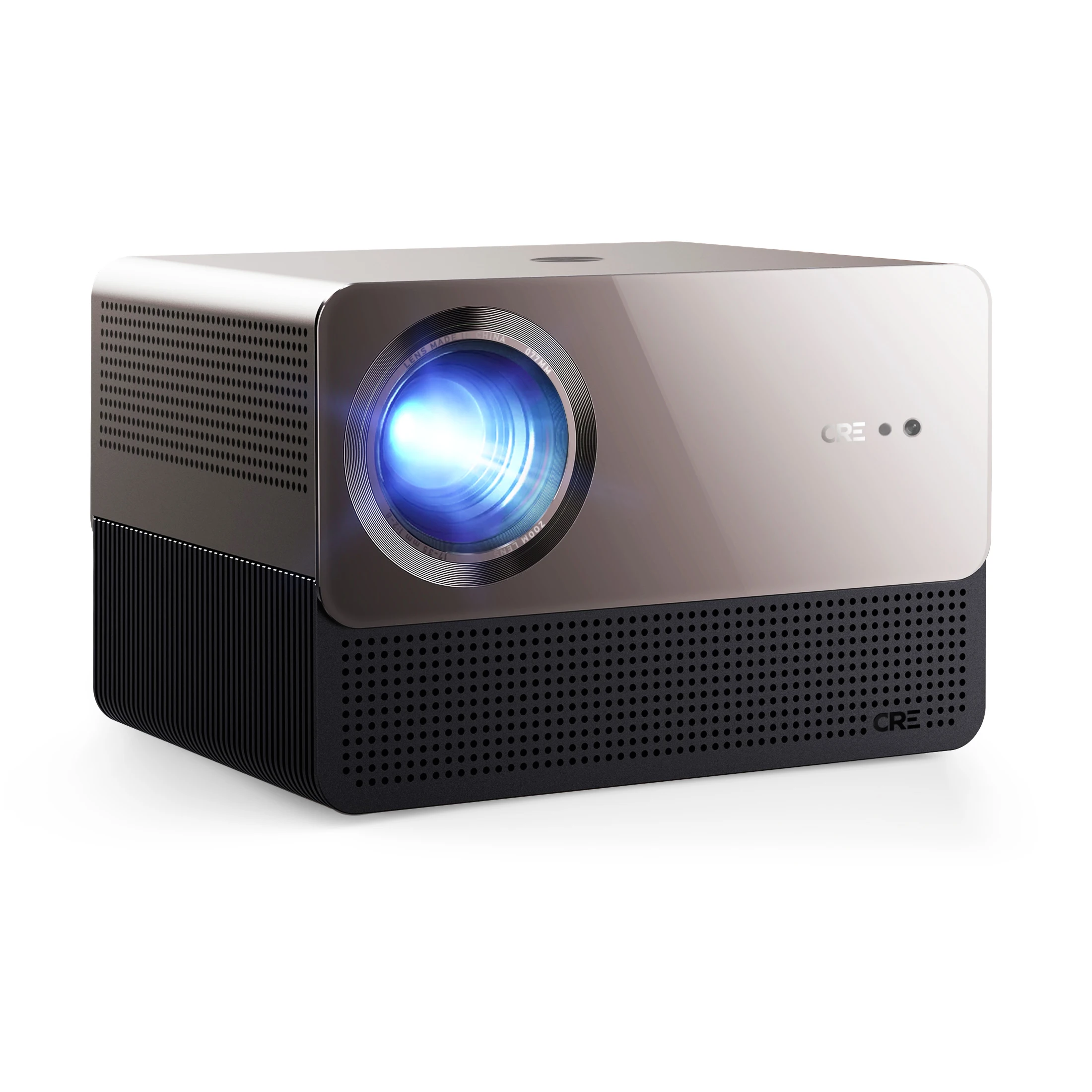 YYHC-2023  new portable led mini projector with high brightness for office using movie home outdoor projector