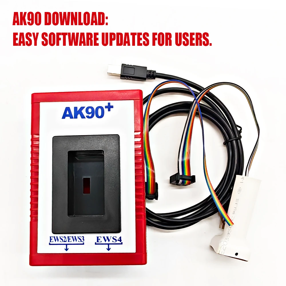 2026 V3.19 AK90+ for BMW Key Programmer Tools for All BMW EWS Code Reader From 1995-2009 AK 90 Identify Keys CAS and EWS2/3/4