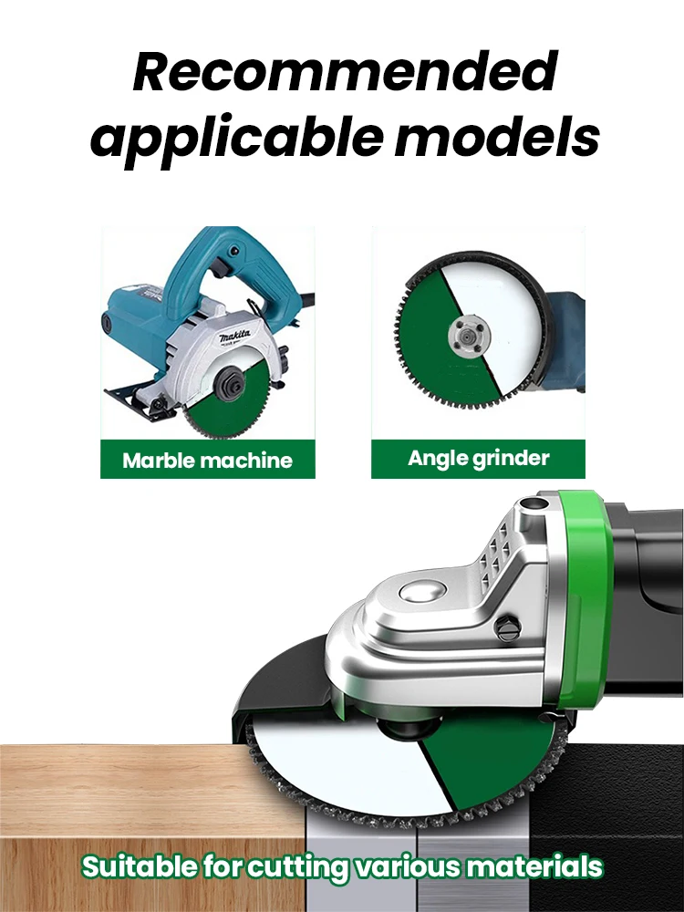Multifunctional Cutting Saw Blade 110mm Ultra-thin Saw Blade Ceramic Tile Glass Cutting Disc for Angle Grinder