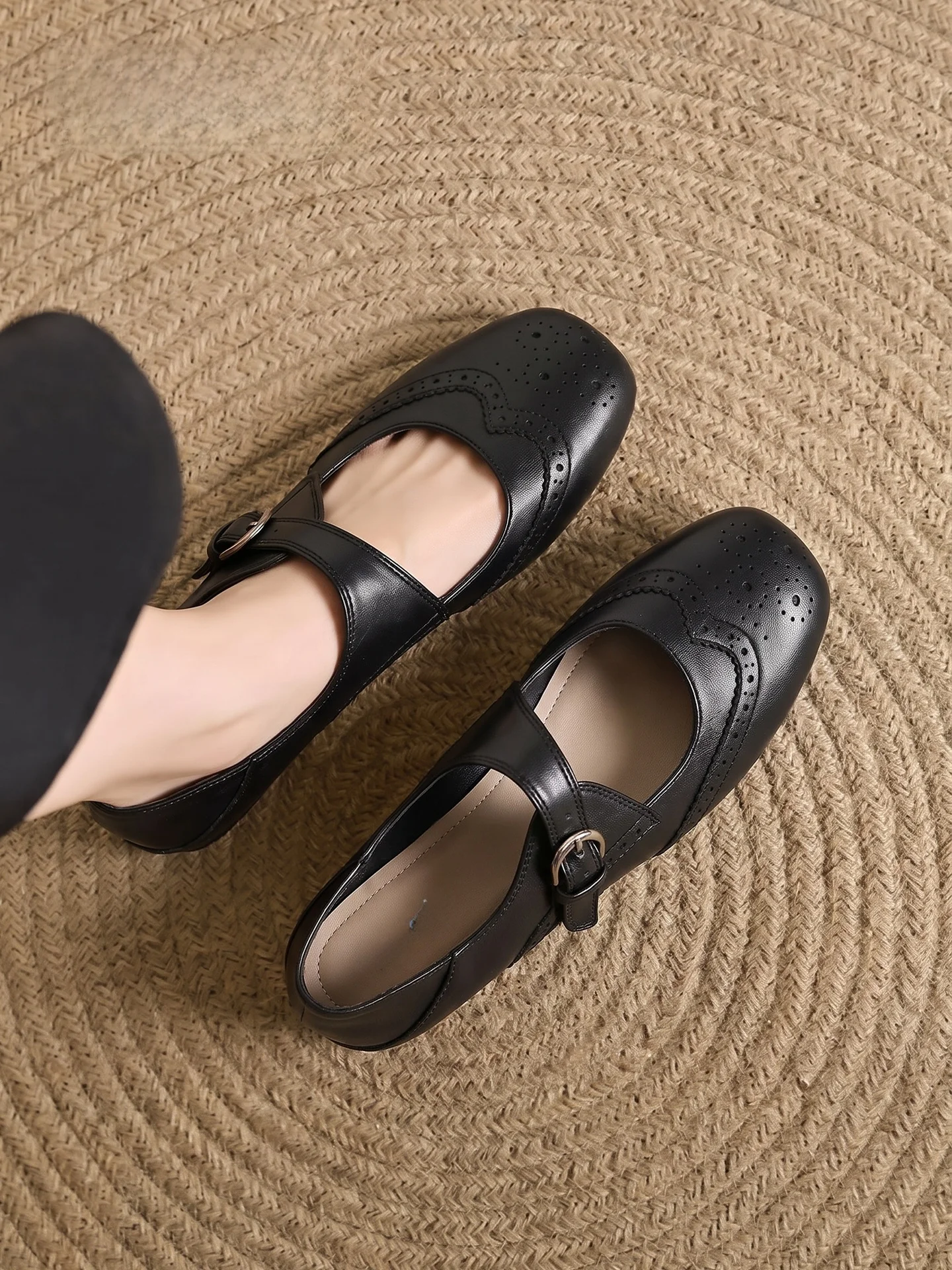 ballerines-noires-mary-jane-pour-femmes-nouveau-style-d'ete-respirantes-decontractees-a-bride-unique-chaussures-decontractees-pour-filles