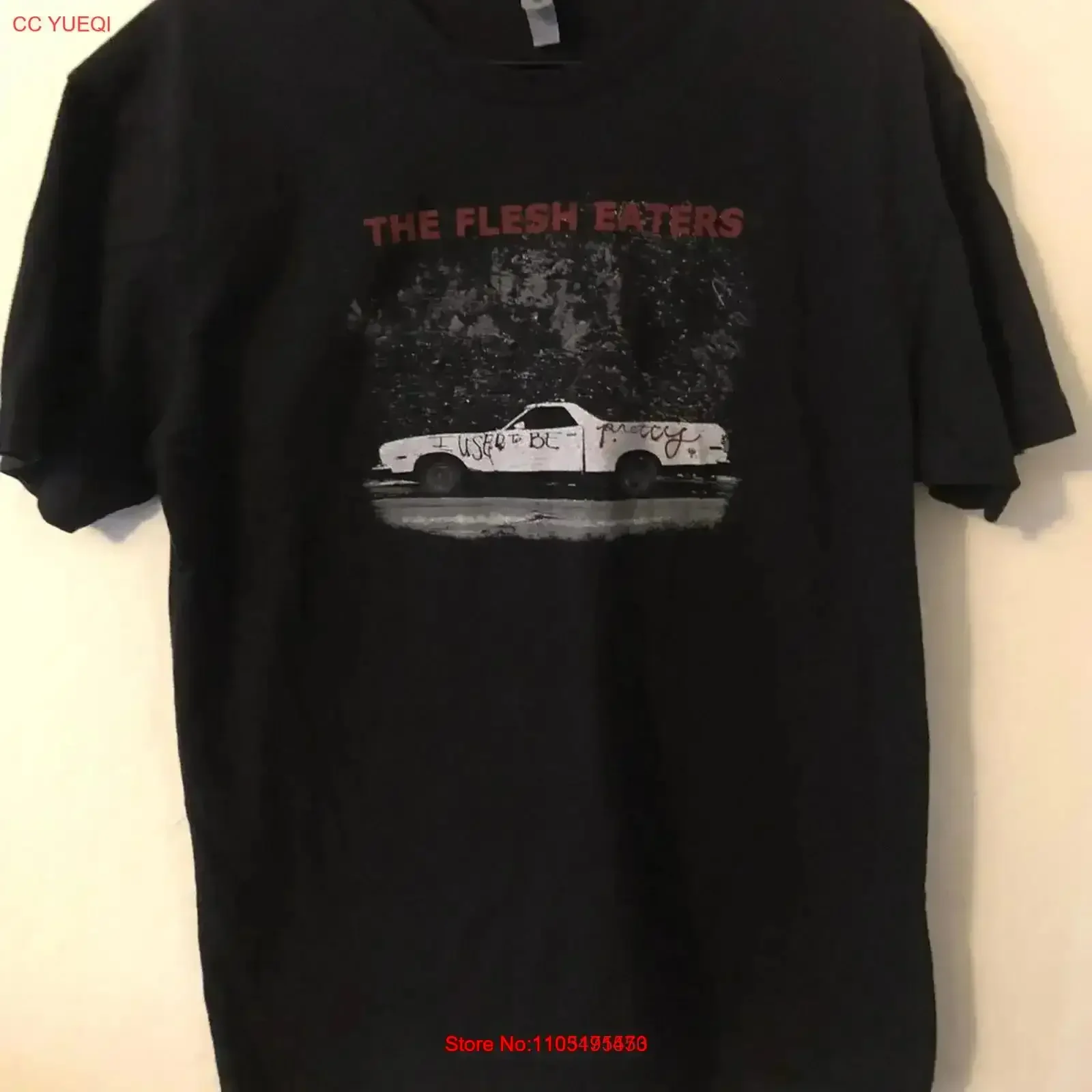 The Flesh Eaters T Shirt Punk Rock Band vintage Washed Stylish Soft Versatile Slightly fashion Stretched homme streetwear