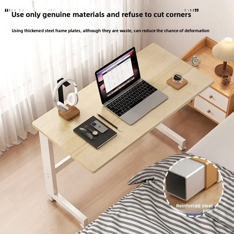 Internet celebrity Household computer desk Thickened and reinforced sofa edge table Removable bedside table sturdy and durable