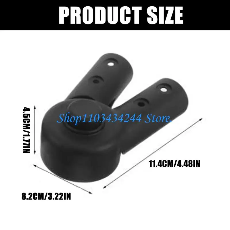 Plastic Strollers Bendable Joint Connector For Smooth Strolling In Tight Spaces