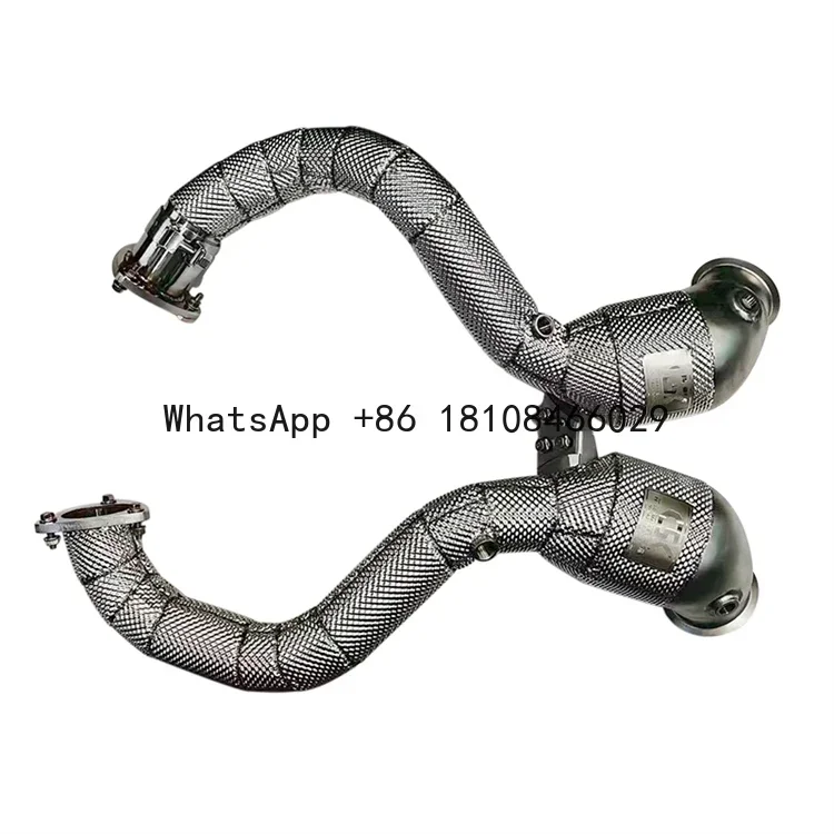 2024 Top Selling Vantage 4.0T V8 CSK downpipe end exhaust For Aston Martin