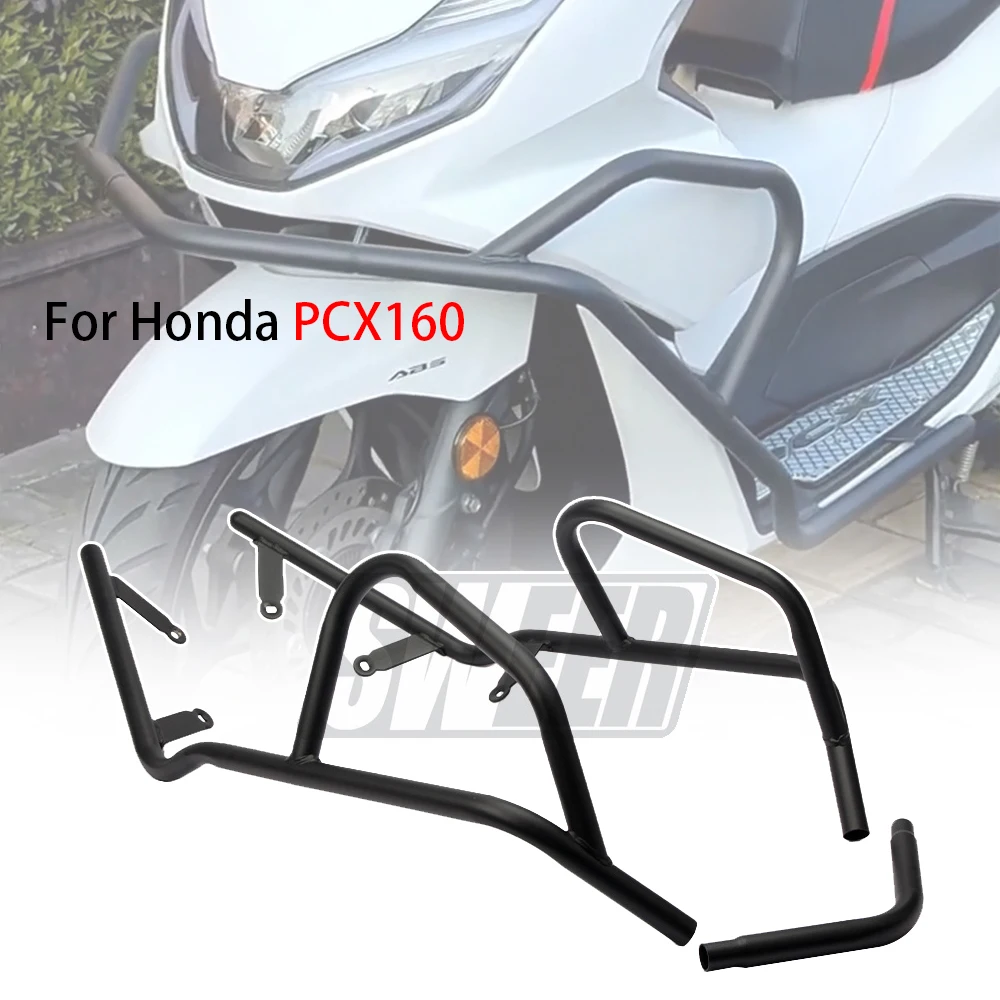 

For Honda PCX160 Motorcycle Engine Guard Crash Tank Bar Bumper Upper Lower Fairing Frame Protector Modification Accessories