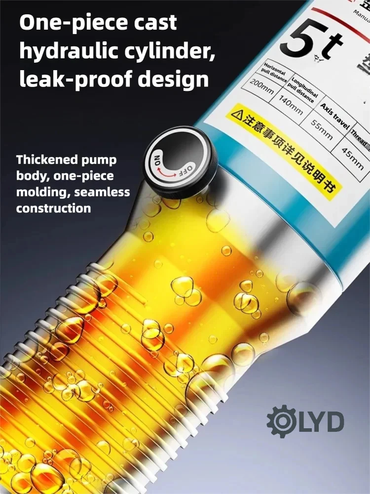 10 Ton Hydraulic Puller Multi Functional Chuck Type Bearing Pulley Gear Removal Tool