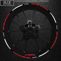 Applicable to Honda CBR500R/600R/200/300 motorcycle reflective new personalized wheel hub stickers inner circle stickers