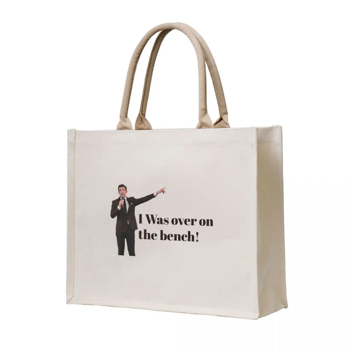 

I was Over on the Bench Tote Bag custom bags bag for beach shopping bag logo eco pack