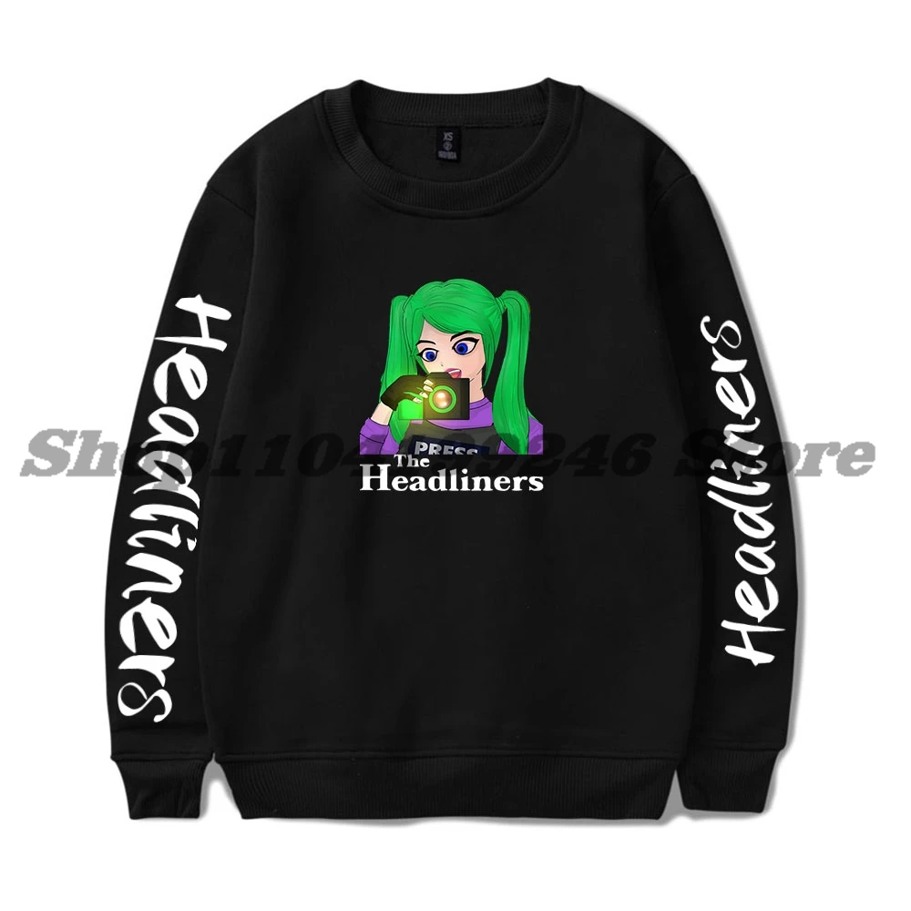 The Headliners Game Merch س الرقبة Crewneck البلوز عادية كم طويل البلوز الرجال/النساء Style1