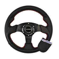 Tiypeor Japanese Jdm Stylefor Retro 11.5 Inches 280mm Steering Wheel for Racing Style
