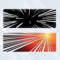PLAID 엠블럼 스티커, 모델 3 하이랜드 시공간 터널 로고, 트렁크 배지 데칼, 테슬라 모델 3 Y S X 2017-2025 액세서리