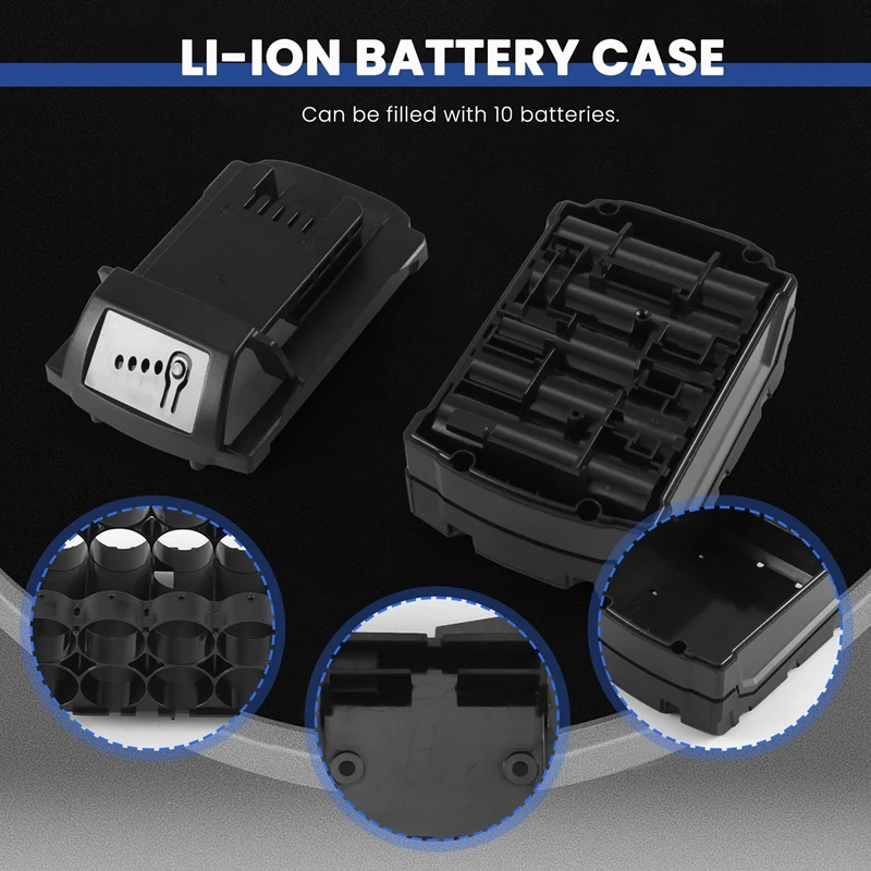 M18 Shell Li-Ion Battery Plastic Case Lithium Battery Protection Case For 18V M18 48-11-1815 3Ah