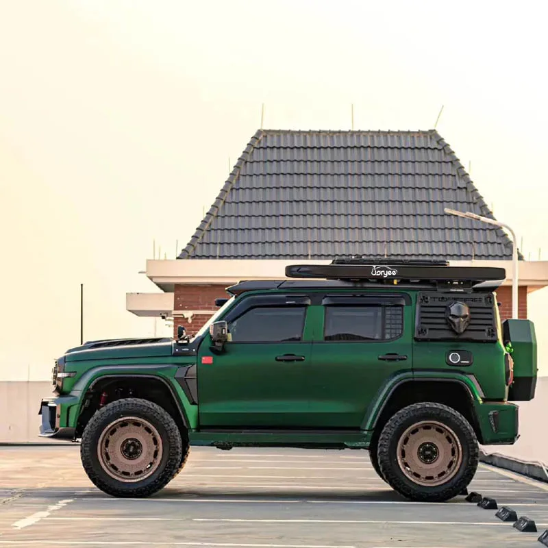2025 novo carro amortecedor dianteiro lábio asa de fibra carbono telhado rack peças corpo kit gwm tanque 300 2024 2023 2022 2021 2019 acessório tuning