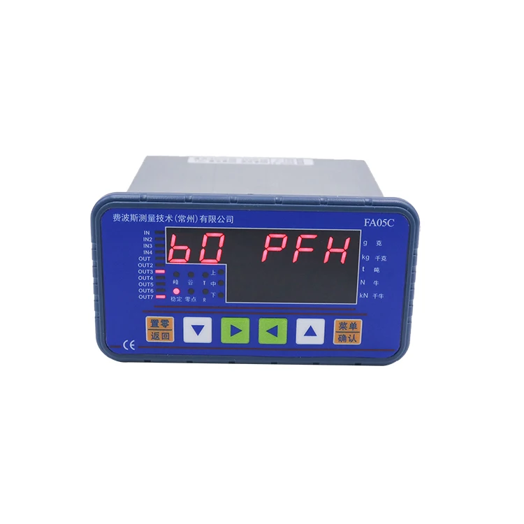 

Display Control Instrument Digital Force Gauges Load Cell Indicator Rs485 Transmission Multi-function 4-20mA 0-10V dynamometer