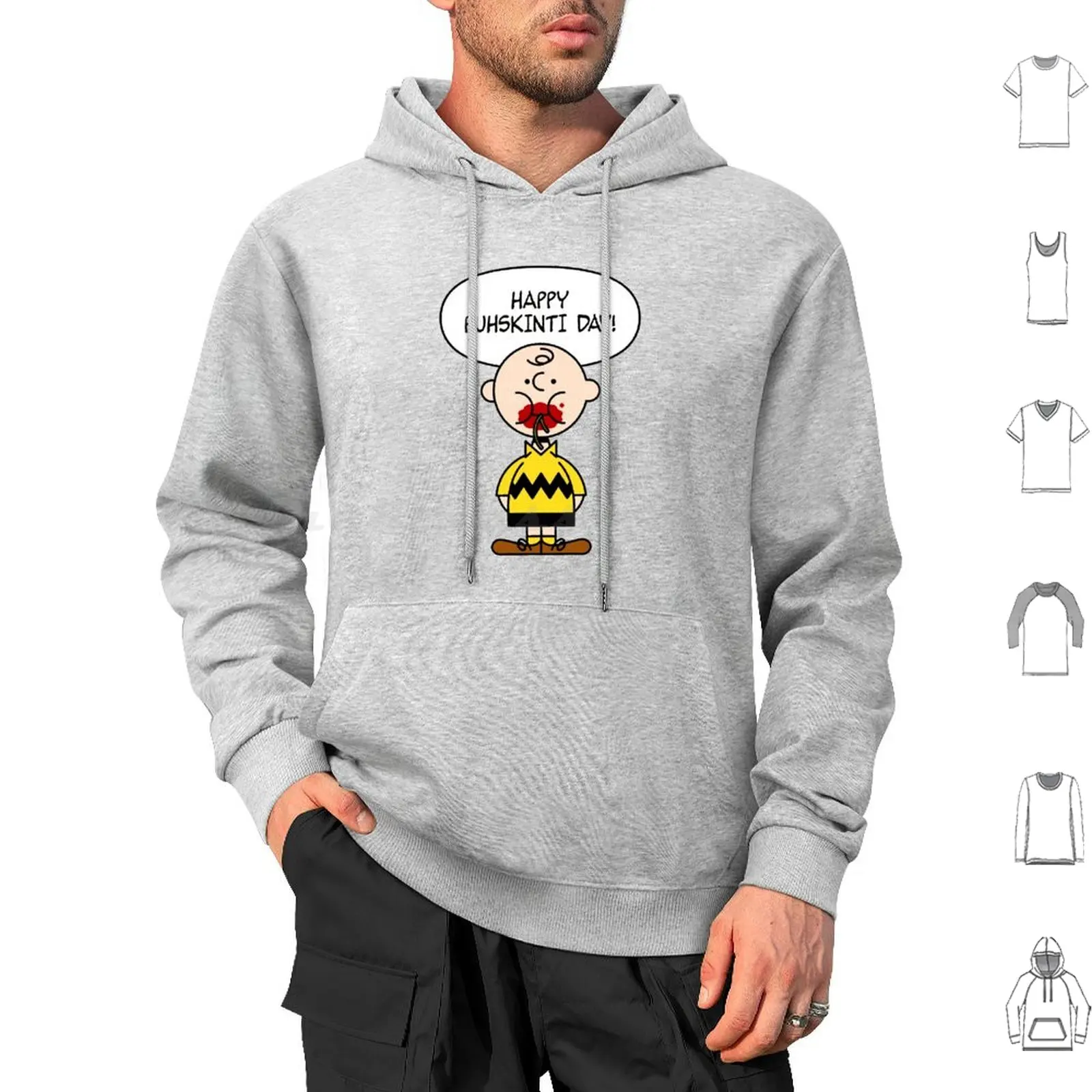 Happy Puhskinti Day-Oneyplays Parody Shirt Hoodie cotton Long Sleeve Puhskinti Day Oneyplays Psychicpebbles Smiling