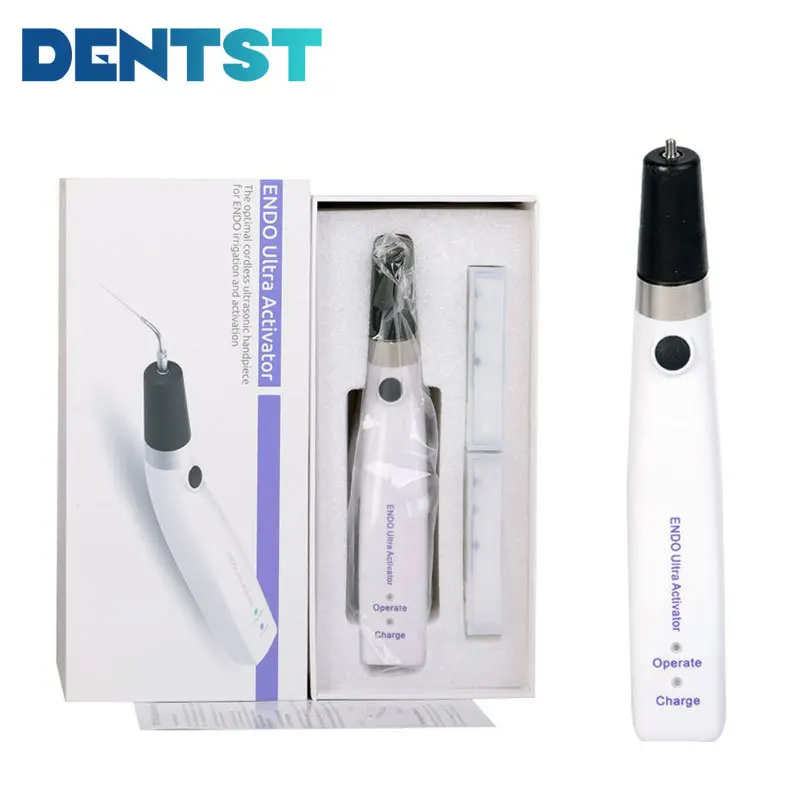 

Dental Endodontic Ultrasonic Activator Cordless Endo Irrigator Handpiece Teeth Whitening + 6 Tips Root Canal Treatment Tools