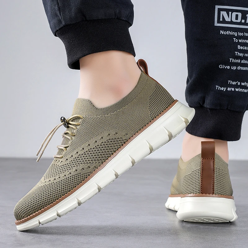 Casual Sports Shoes Anti Slip Wear-Resistant Breathable Cushioning Color Blocking Design Fashion Versatile Casual Sports Shoes