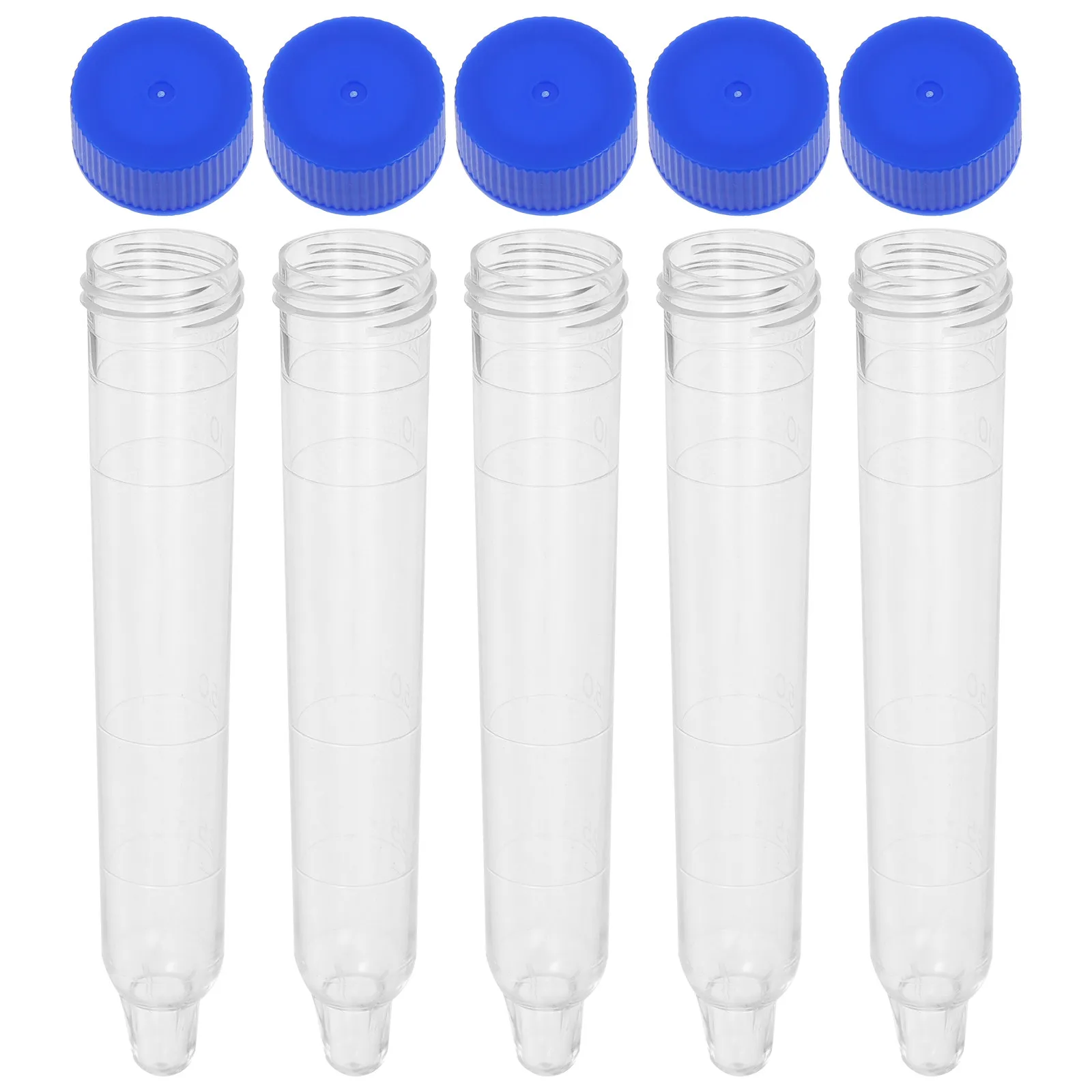 

50 шт. пробирок для осаждения мочи с завинчивающимися крышками, с заостренным дном, из прозрачного пластика, для анализа образцов мочи