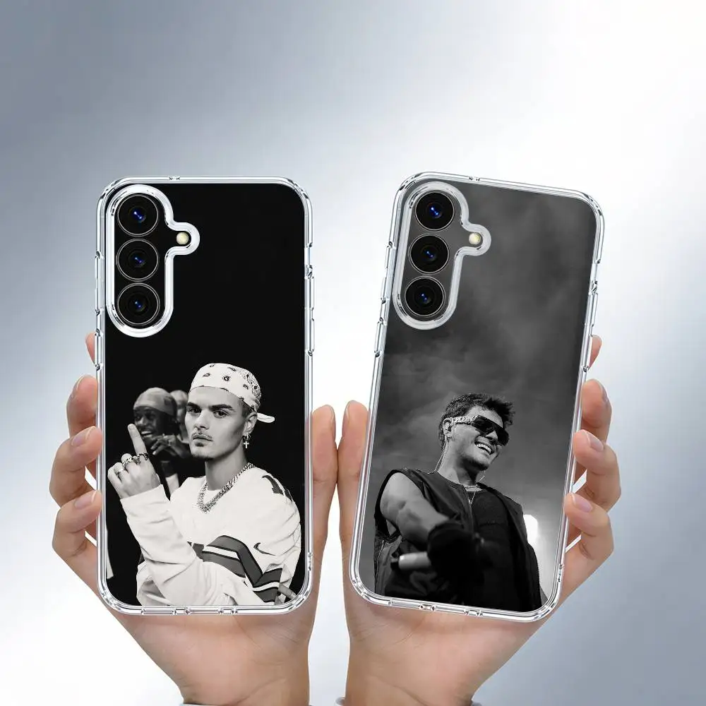 

A-Abraham Mateo Insomnio phone Case For Samsung S25,24,21,22,23,30,Ultra,20,Plus,Fe,Lite,Note Transparent Cover