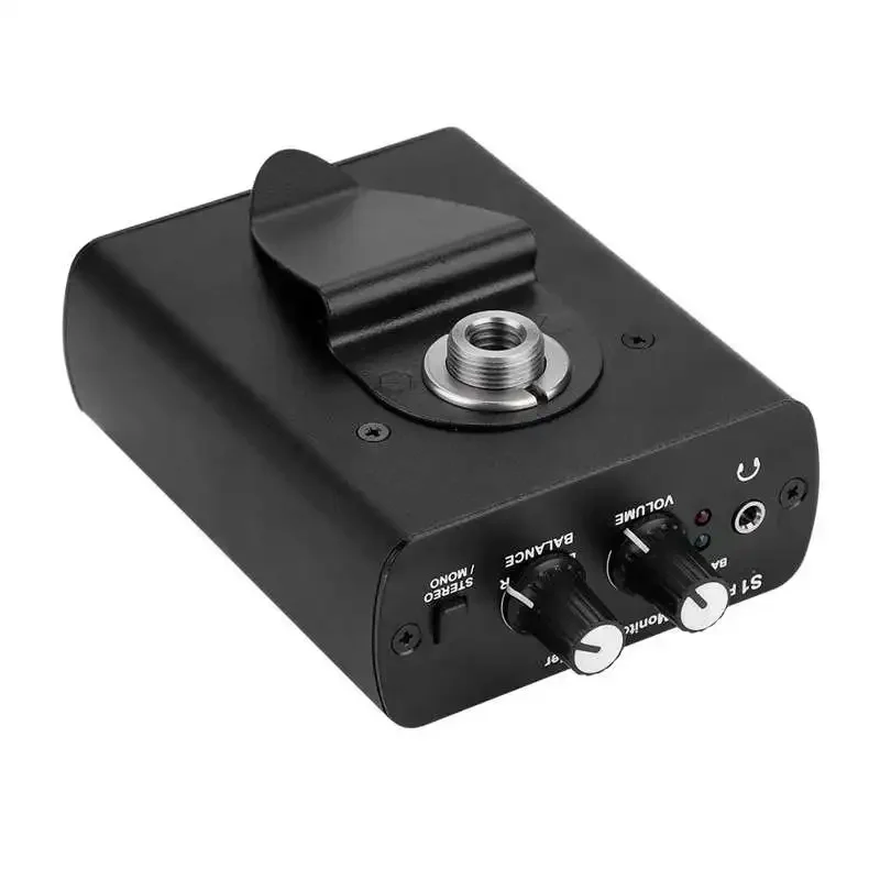 For ANLEON S1 Ear Monitor Headphone Amplifier In-ear Monitoring System for Stage Recording Studio 100-240V