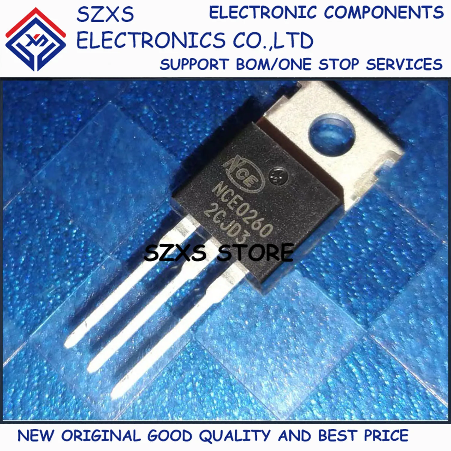 

New Original 10Pcs NCE0260 TO-220 200V 60A MOSFET Field Effect Transistor In Stock Electronic Components Good Quality