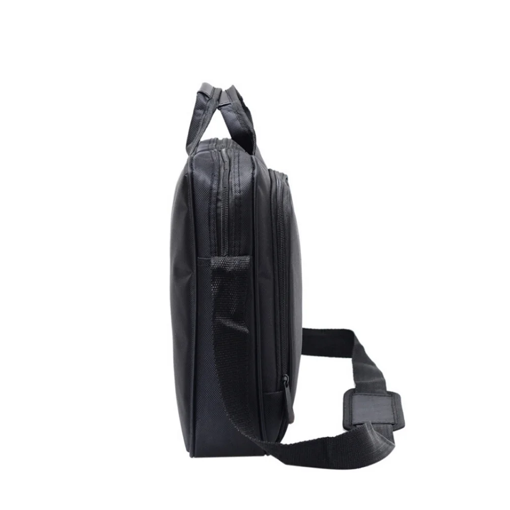 

Laptop Bag Portable Shoulder Handbag 15.6 Inch Computer Case Durable Cloth Material Business Trip Organizer Pockets Scratch