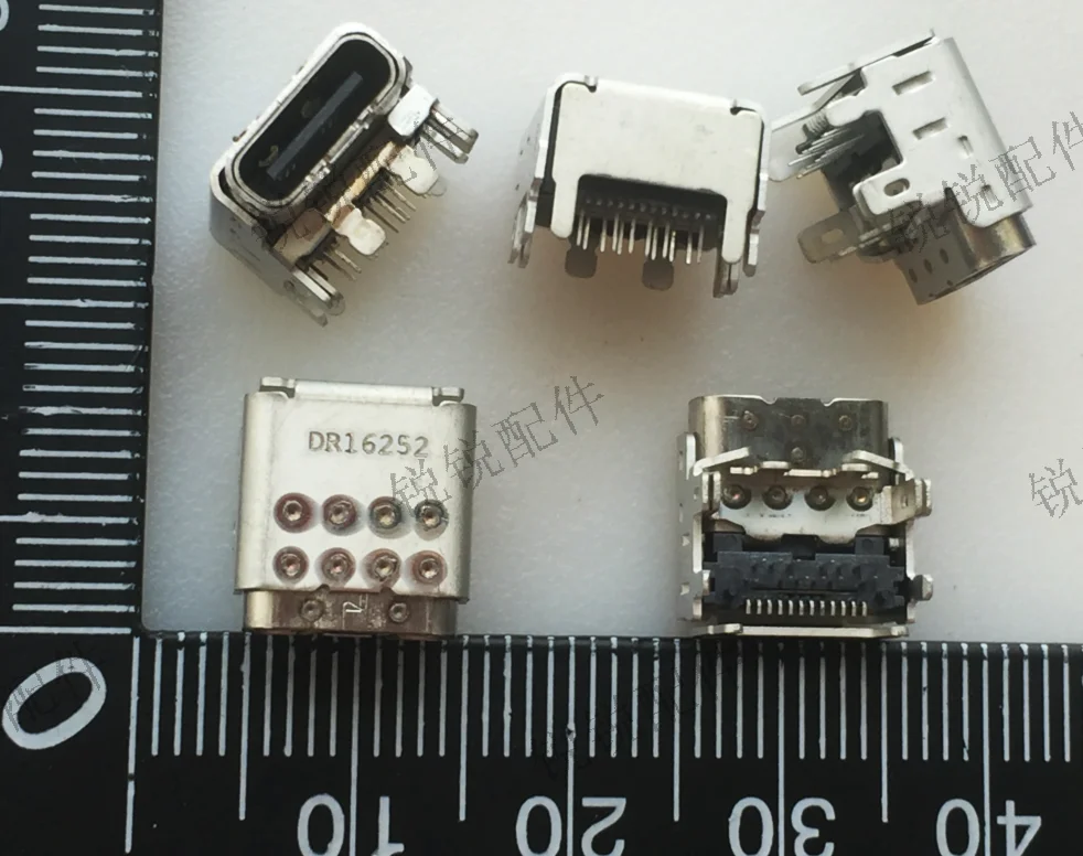 For  USB3.1 Female Socket 3.1Type C Tappro Data Tail Socket HD transmission port female socket