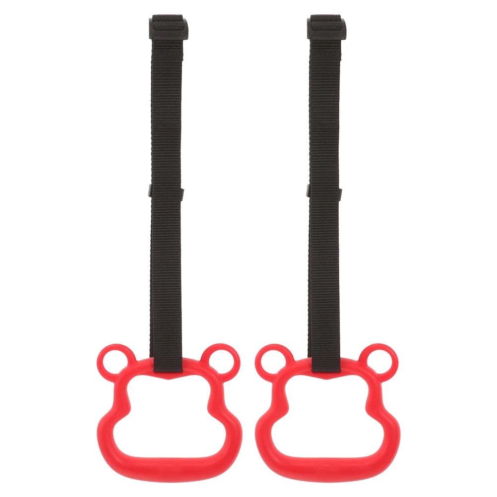 

1 Pair Home Fitness Pull Up Adjustable Exercise Rings For Adults Children Indoor Workout Door Frame Ceiling Mount Versatile
