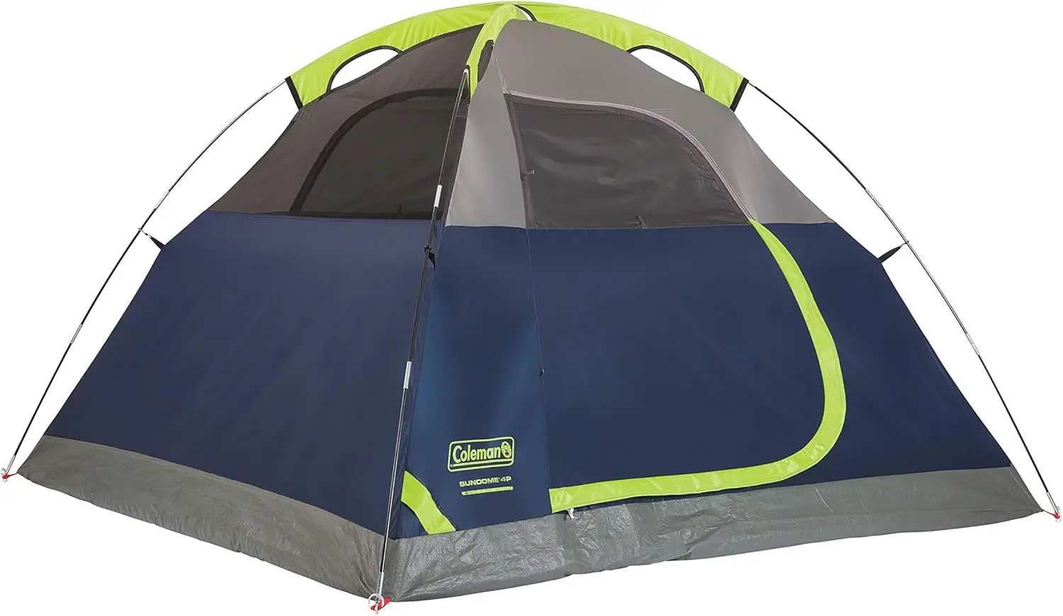 Coleman Sundome camping tent, capable of setting up tents for 2/3/4/6 people within 10 minutes, suitable for camping