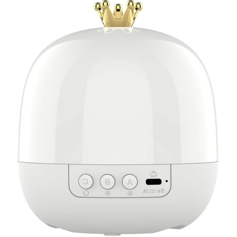 ABHU 21 In 1 Crown Galaxy Projector Night Light 360° Rotating USB Dimming Starry Sky Projector Night Light For Kids Bedroom Room