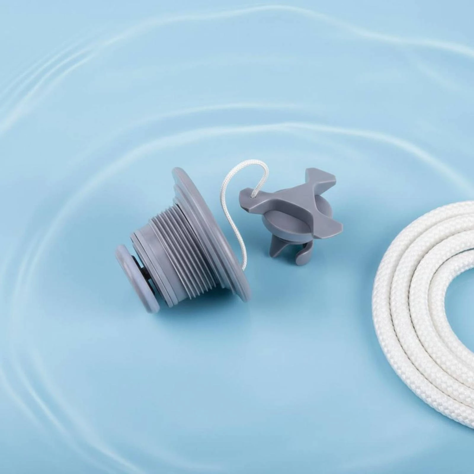 Triangle Air Valve Easy to Inflate and Deflate Boat Safety Valve Dual Seal Air Plug Leak-Proof Marine Gear Long-Lasting Plastic