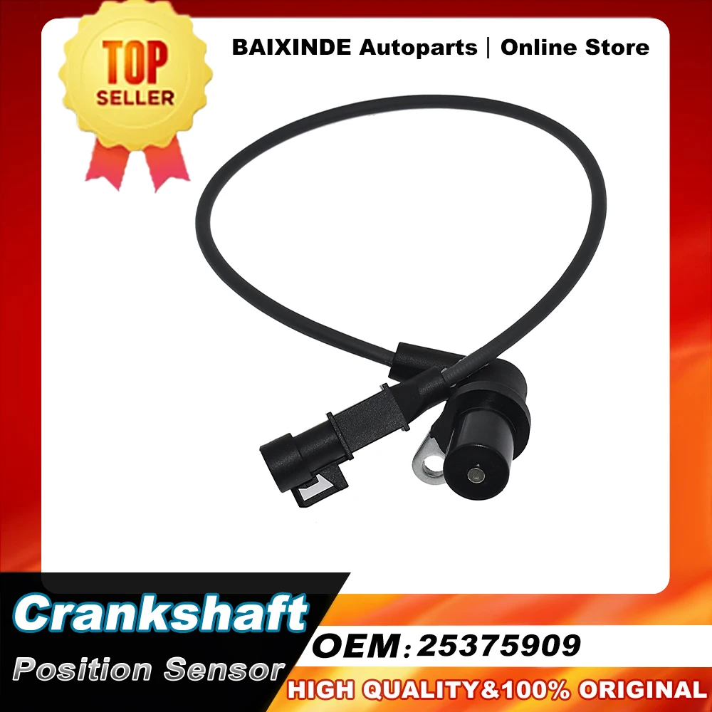 1PCS OEM 25375909 Crankshaft Position Sensor For Great Wall Changan Jinbei Wuling Car Accessories Auto Parts High Quality